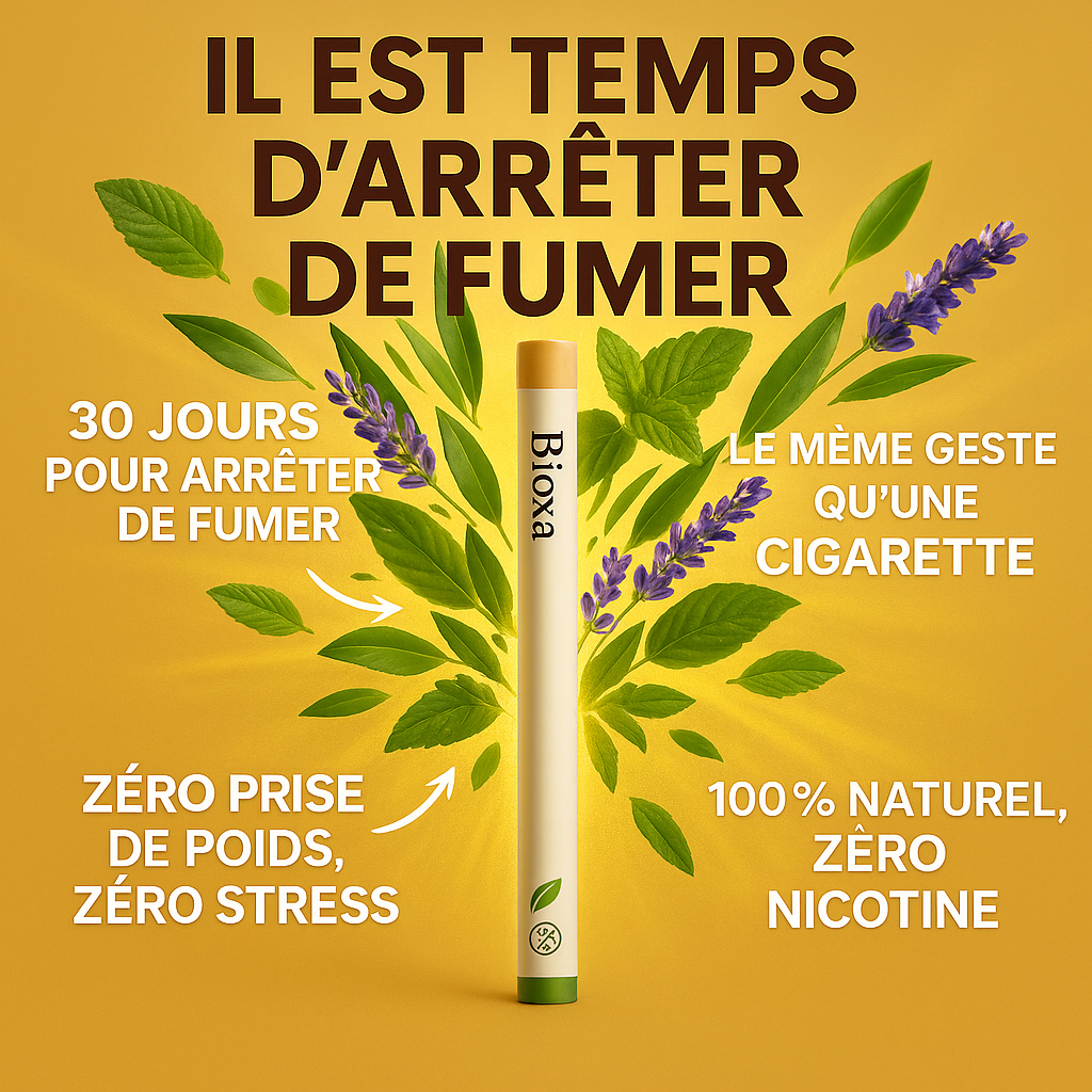 Stick 100 % naturel pour arrêter de fumer