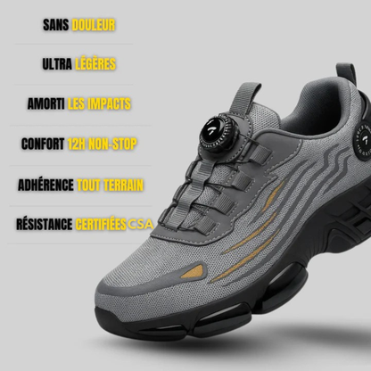 SAFEKRS™ MAX ONE S3 : Sécurité & Confort 12h Non-Stop